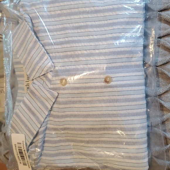 Nwt Boutique Brand lightweight button down shacket - Picture 9 of 9